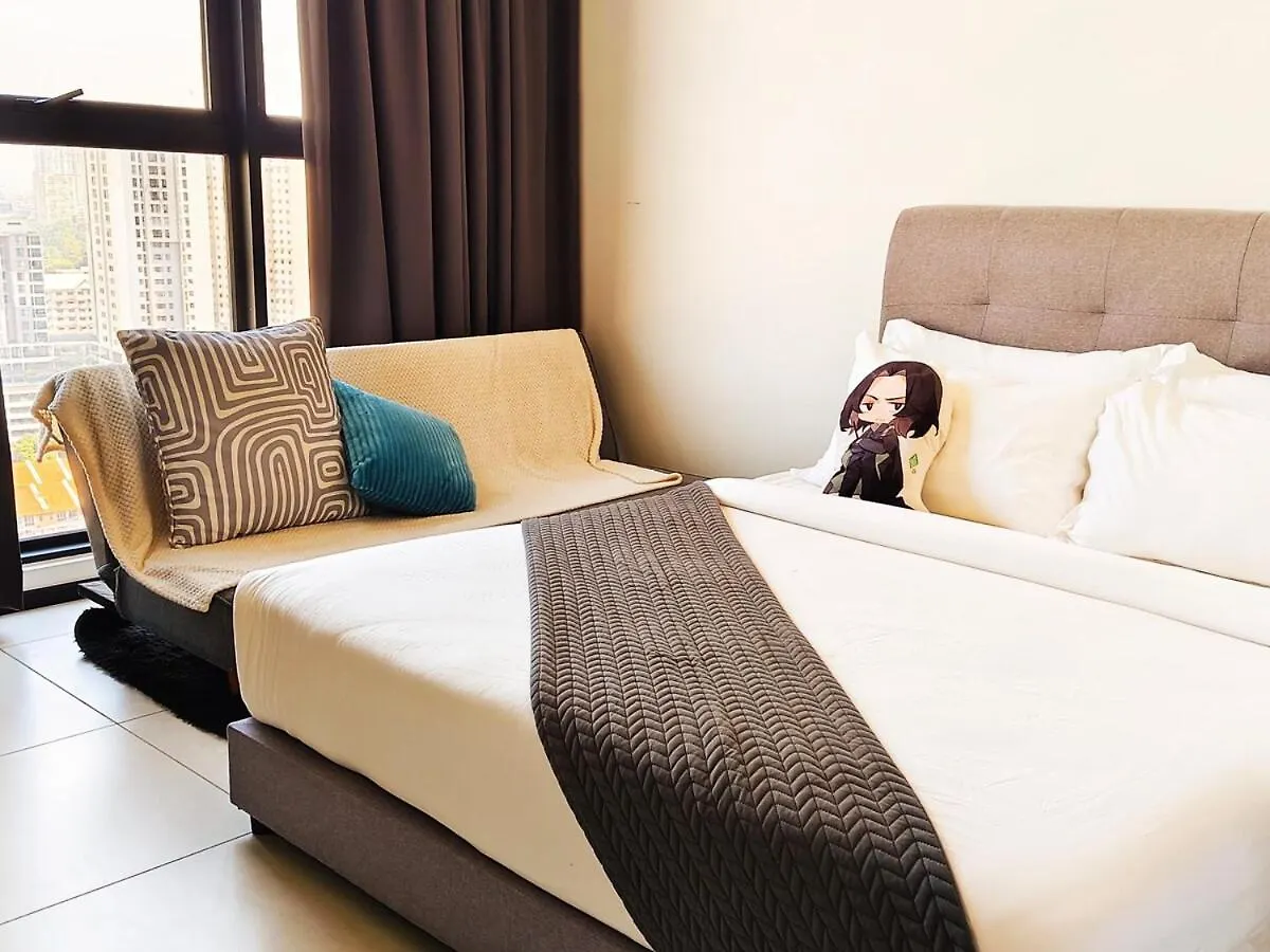 Near Georgetown With Beautiful City View 2 Room Fit 4 To 7 Pax Jelutong