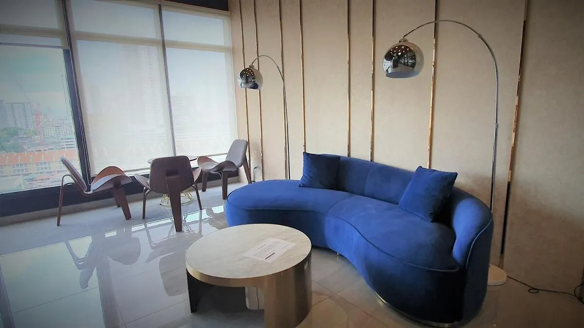 Near Georgetown With Beautiful City View 2 Room Fit 4 To 7 Pax Jelutong Appartamento